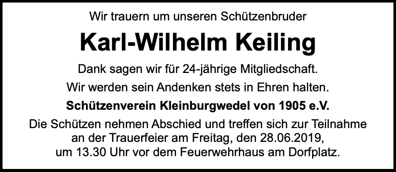 Karl-Wilhelm Keiling